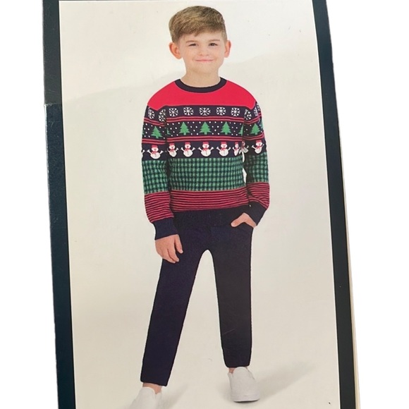 Andy & Evan - Kids Holiday Sweater Set - Picture 1 of 5